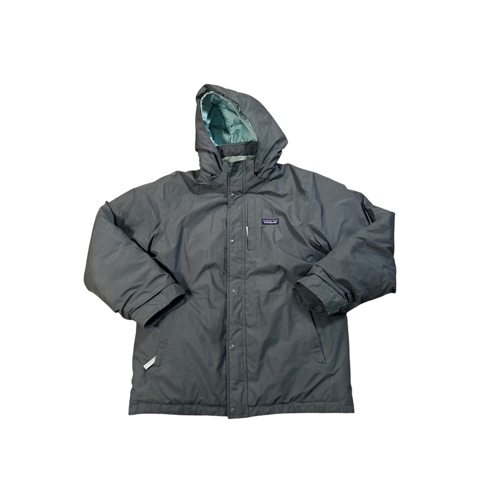 Patagonia Kids Everyday Ready Jacket XL 14 Nouveau Green Insulated Parka 68450‎